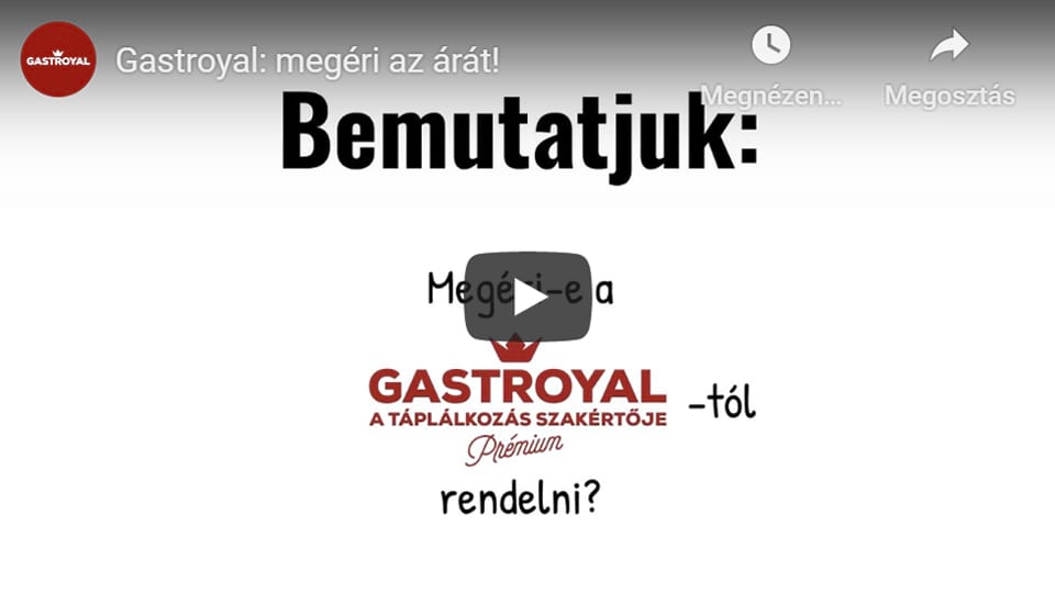 Gastroyal: megéri az árát 